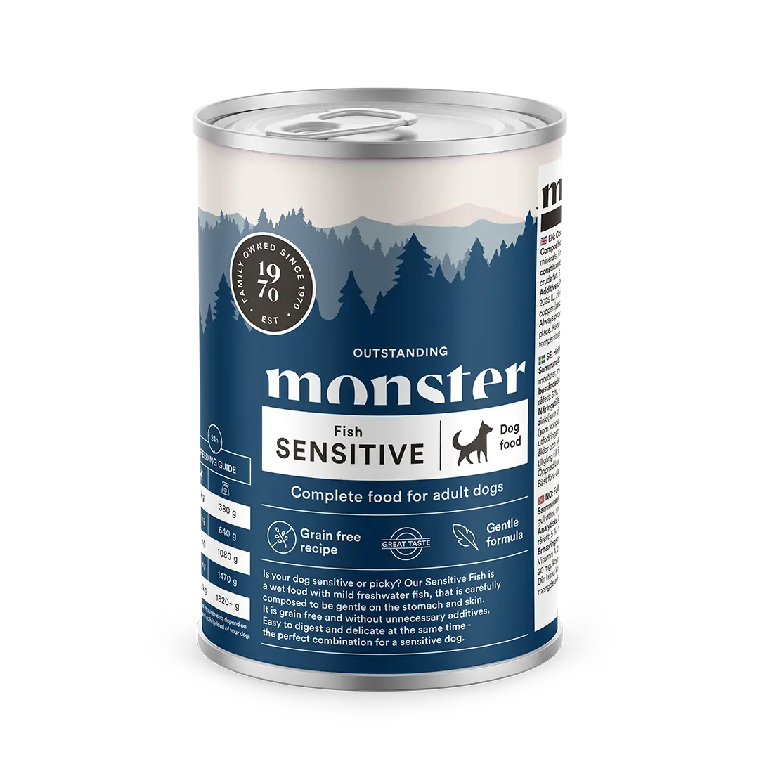 Dog Sensitive Fish Can