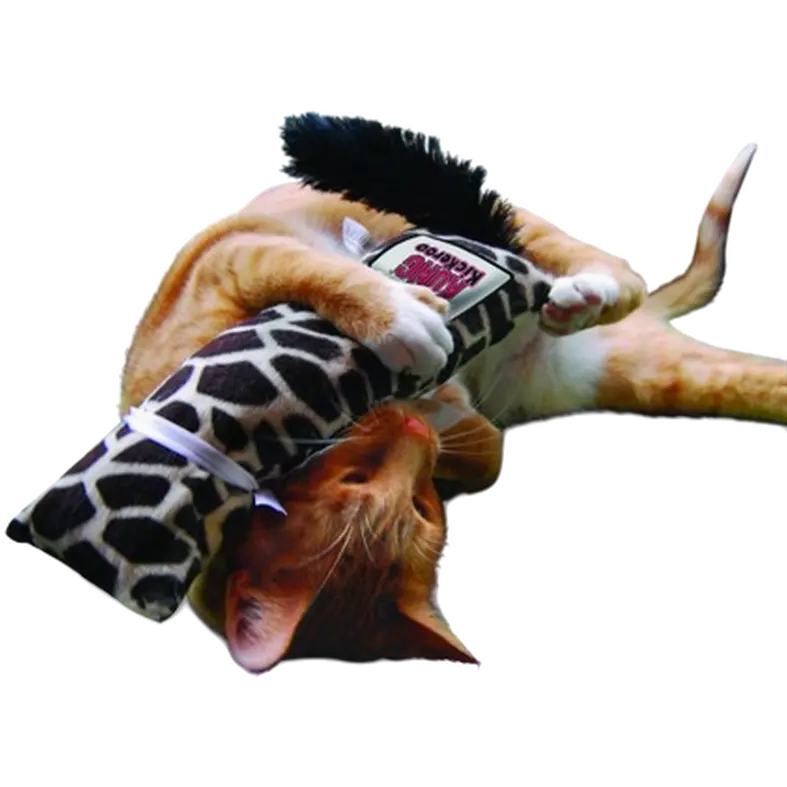 Kickeroo Pattern Giraff Cat Toy