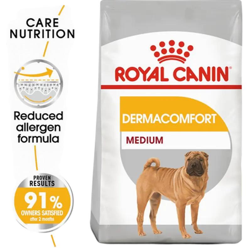 Dermacomfort Adult Medium kuivaruoka koirille