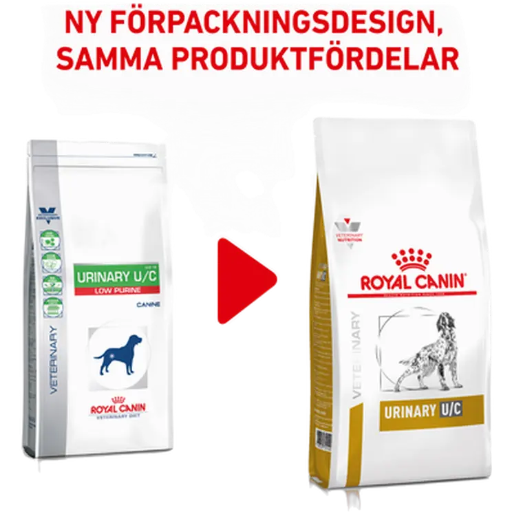 Urinary U/C Low Purine Kuivaruoka koirille