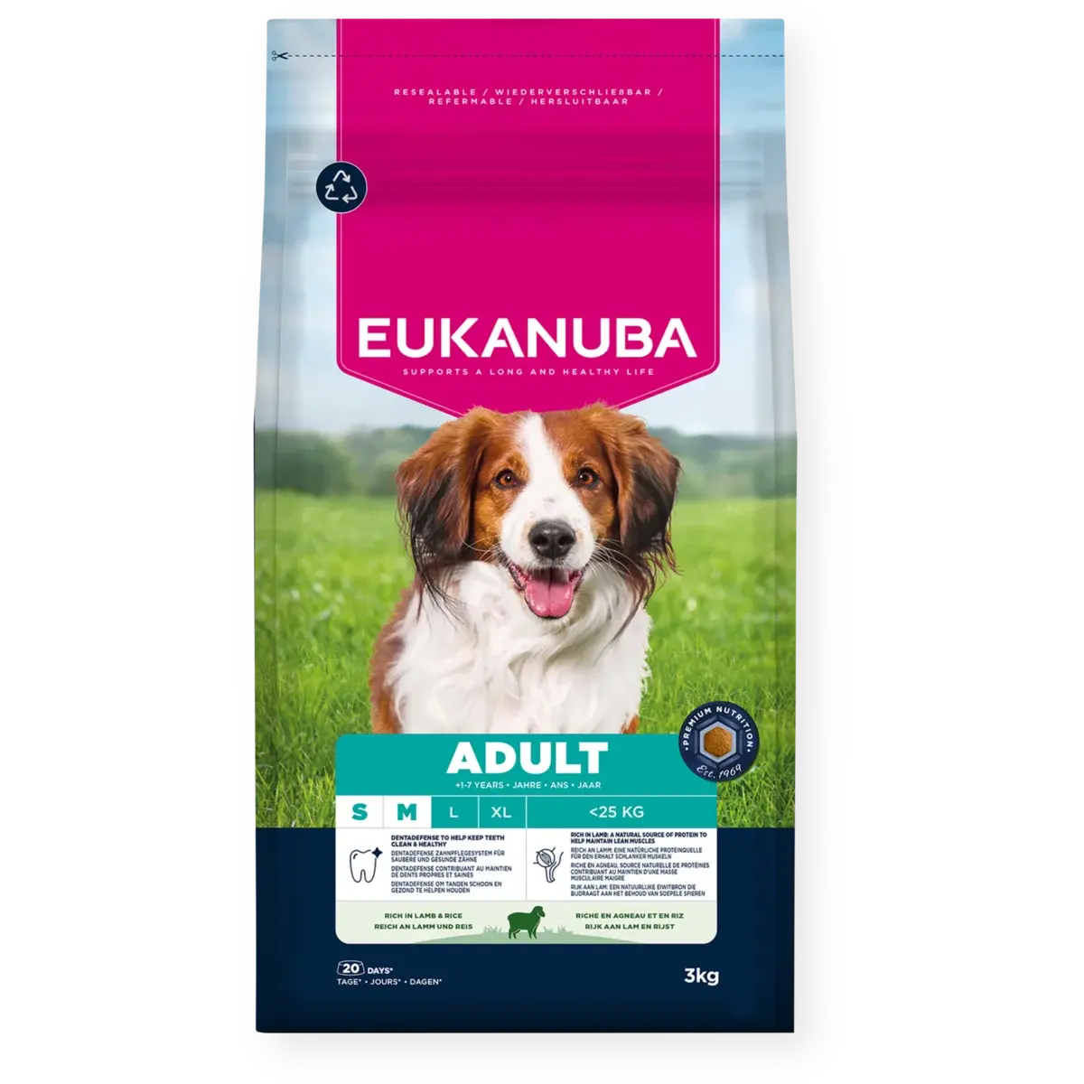 Dog Adult Small & Medium Lamb & Rice 3 kg