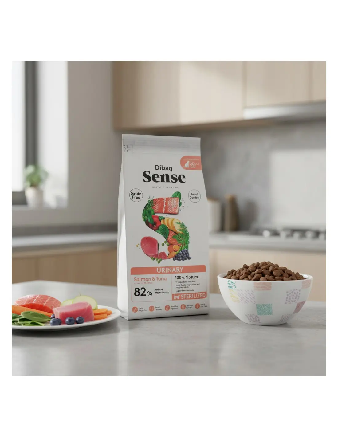 Sense Cat Grain Free Urinary Lax & Tonfisk – spannmålsfritt torrfoder