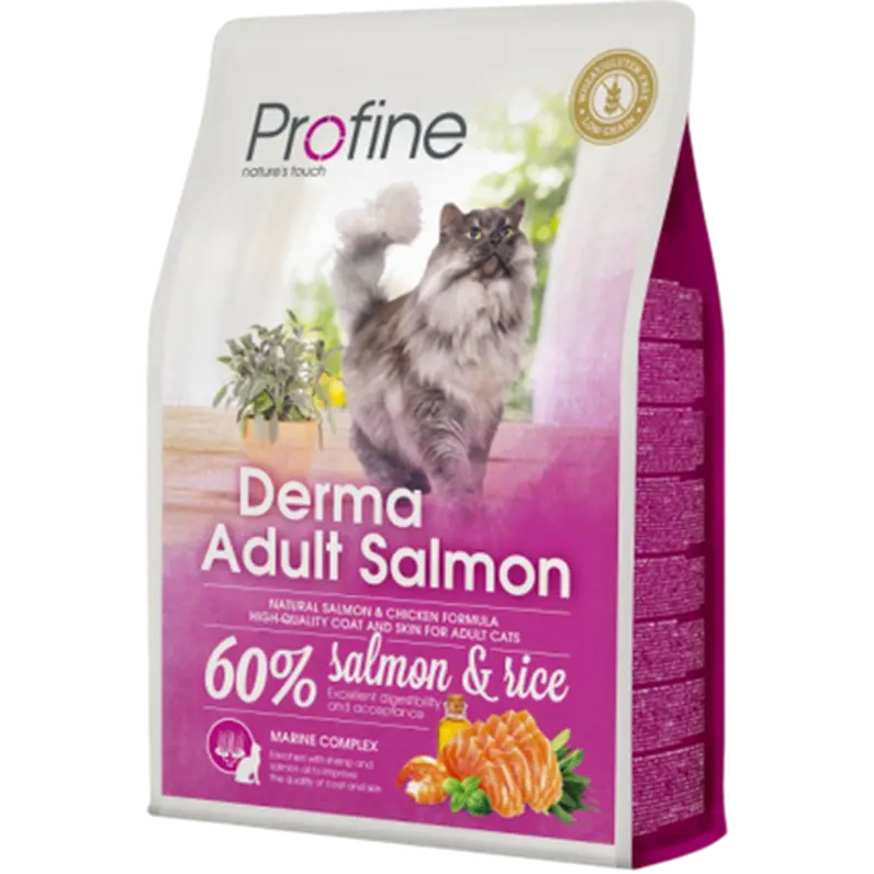 Cat Dry Food Derma Adult Salmon & Chicken 2kg
