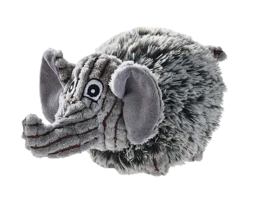 Dog Toy Pori Elephant Polyester Grey 21 cm