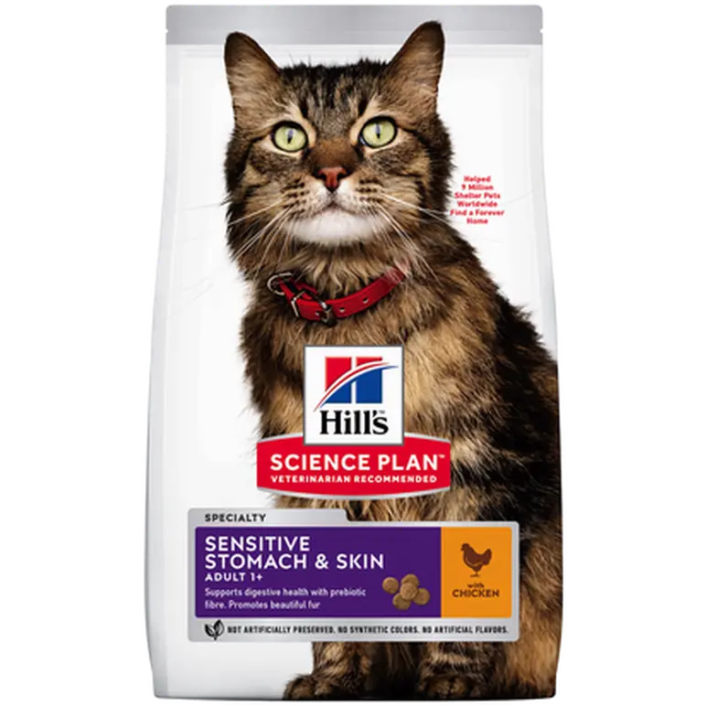 Adult Sensitive Stomach & Skin Chicken - Dry Cat Food 7 kg