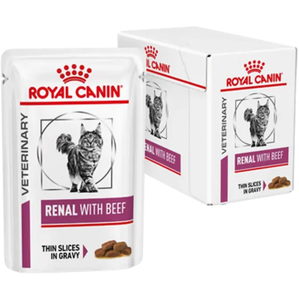 Renal kissan märkäruoka