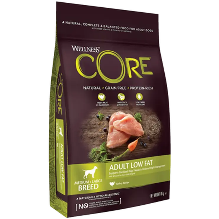 Dog Adult Low Fat Medium & Large Breed Turkey Dry