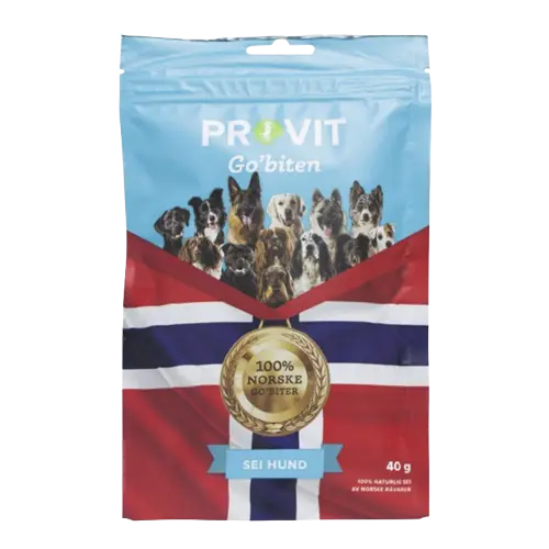 Go´biten frysetørket sei 50 g