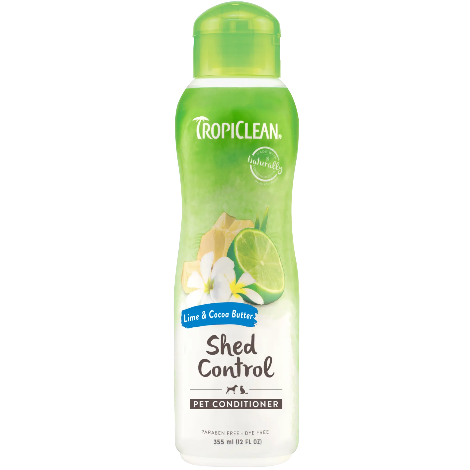Lime & Cocoa Butter Shed Control Conditioner for kjæledyr 355 ml