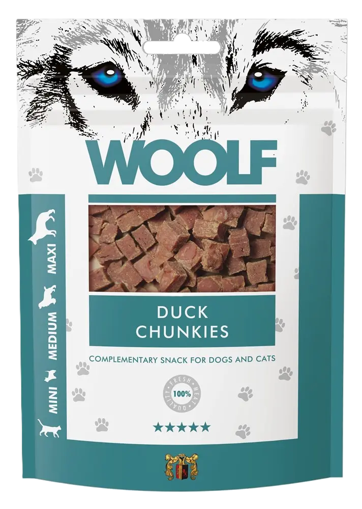 Duck chunkies 100g