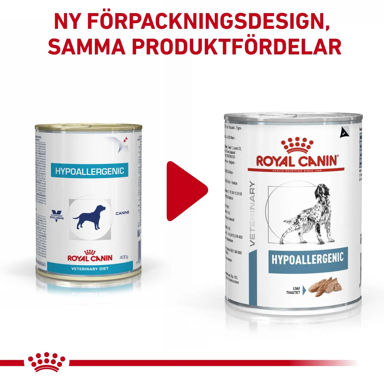 Derma Hypoallergenic Loaf Can märkäruoka koirille