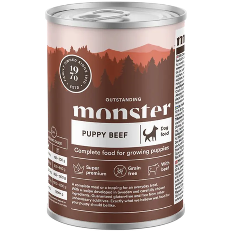 Dog Puppy Beef Tölkki 400g