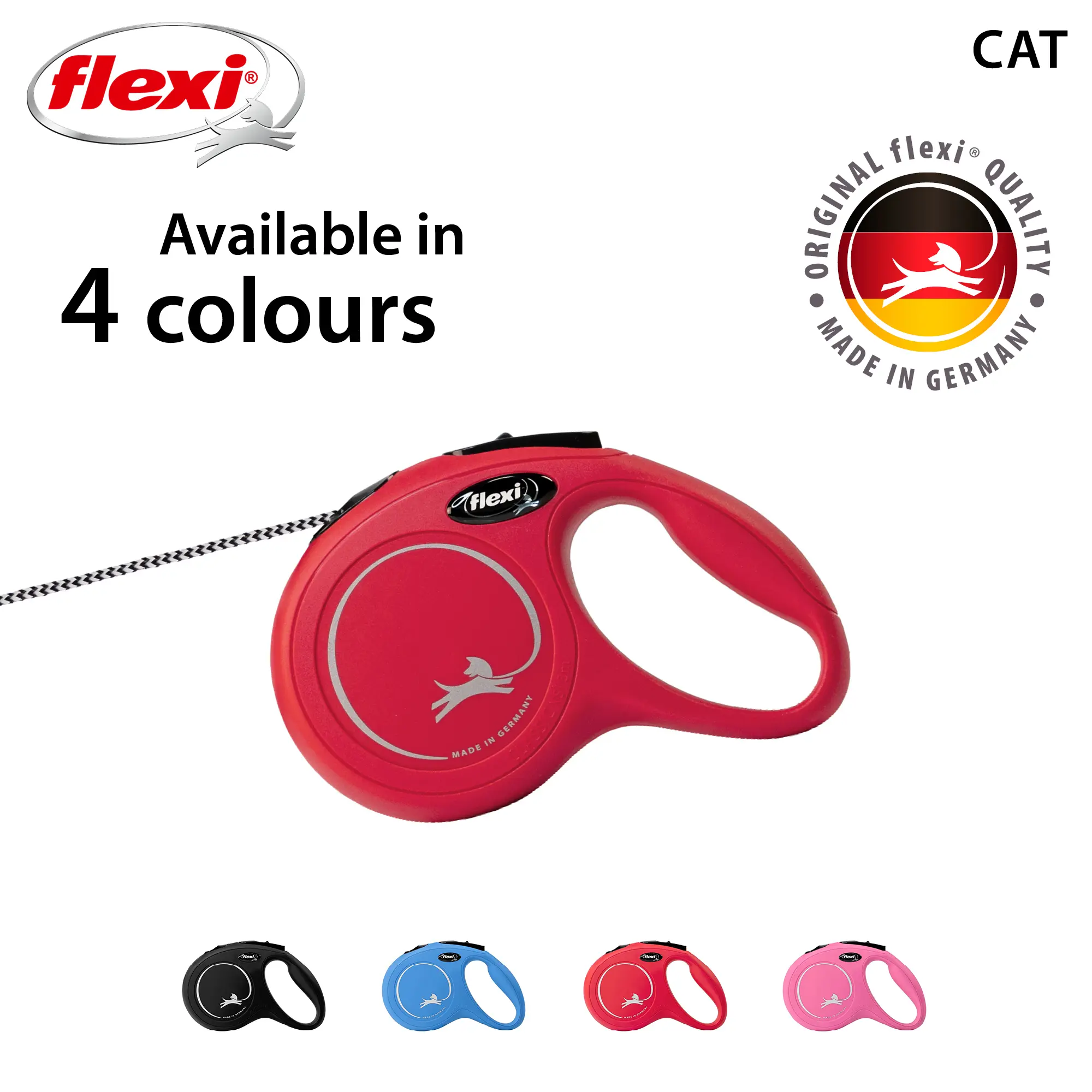 Rullebånd New Classic Cat Cord Red