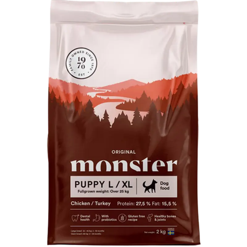 Dog Original Puppy L/XL Chicken/Turkey Orange 12 kg