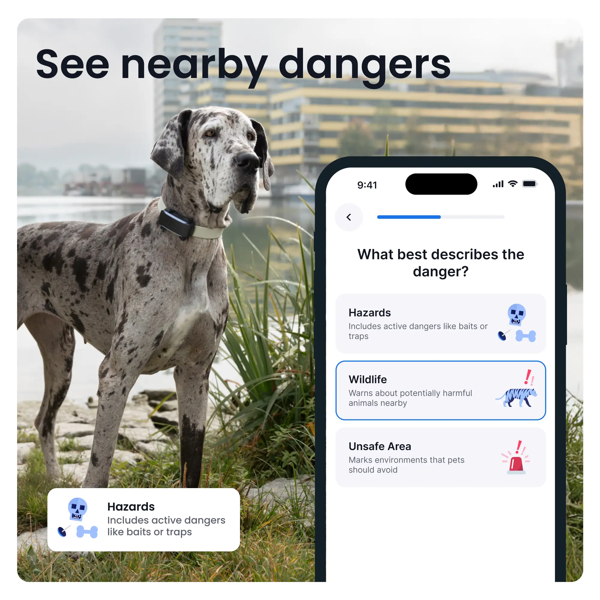 Tractive DOG 6 XL GPS-tracker svart