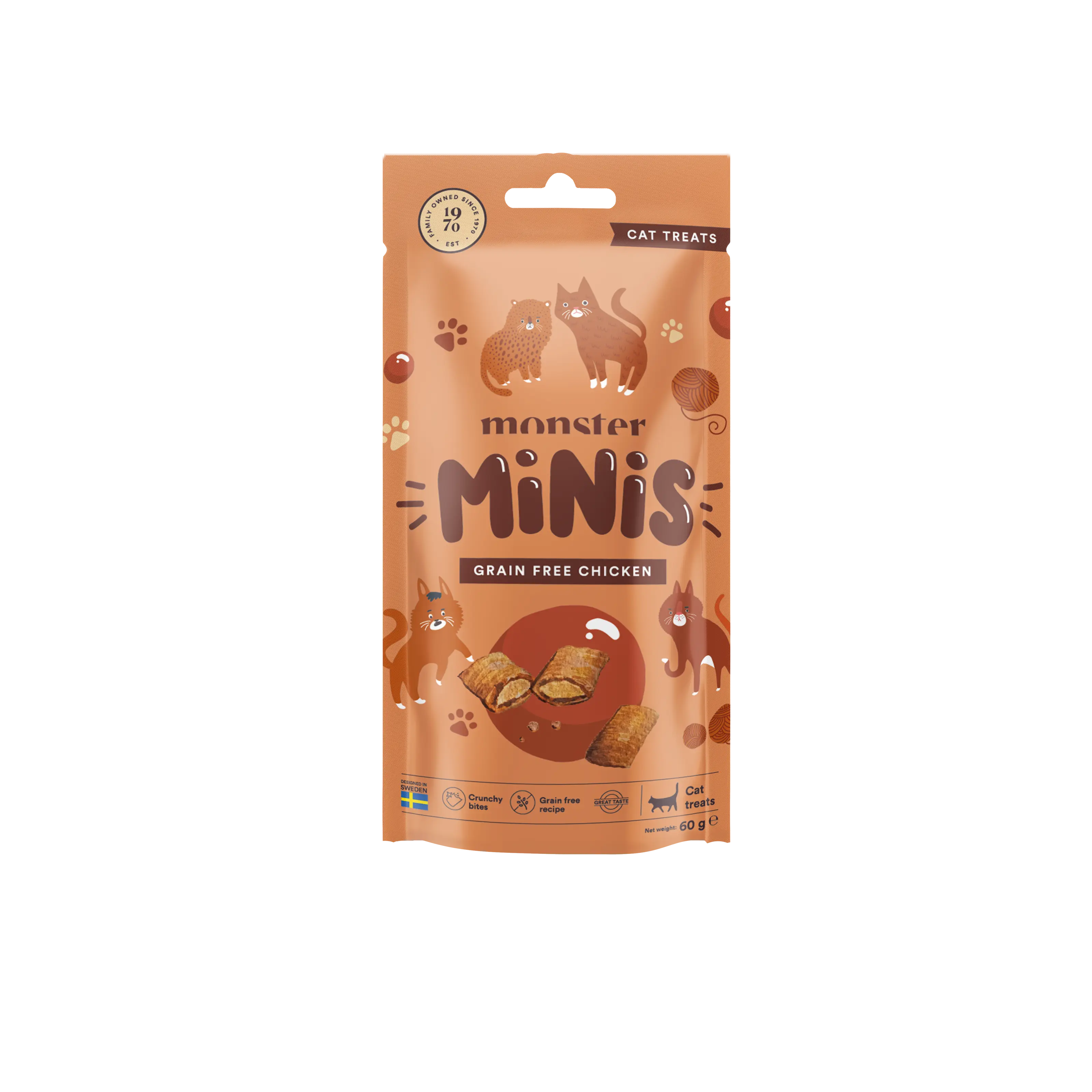 Minis herkut Viljaton kana 60 g