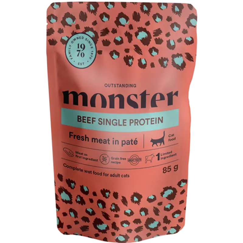 Cat Pouches Adult Beef Red 85 g x 8 st