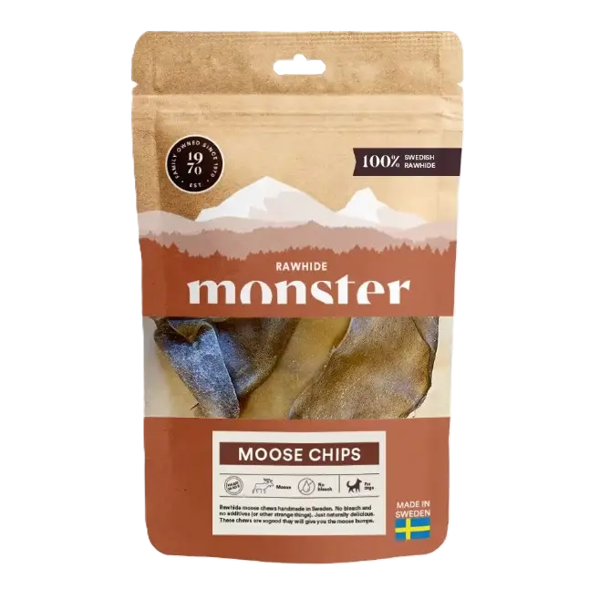 Rawhide Moose Chips Bag 10 pcs