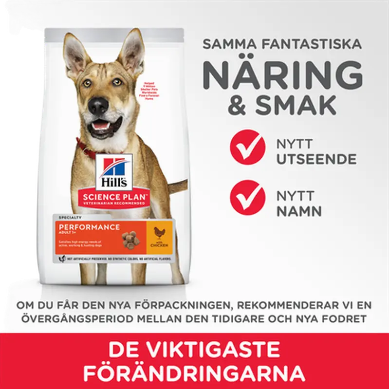 Adult Performance Chicken - Dry Dog Food