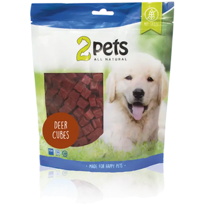 Dogsnack Deer Cubes