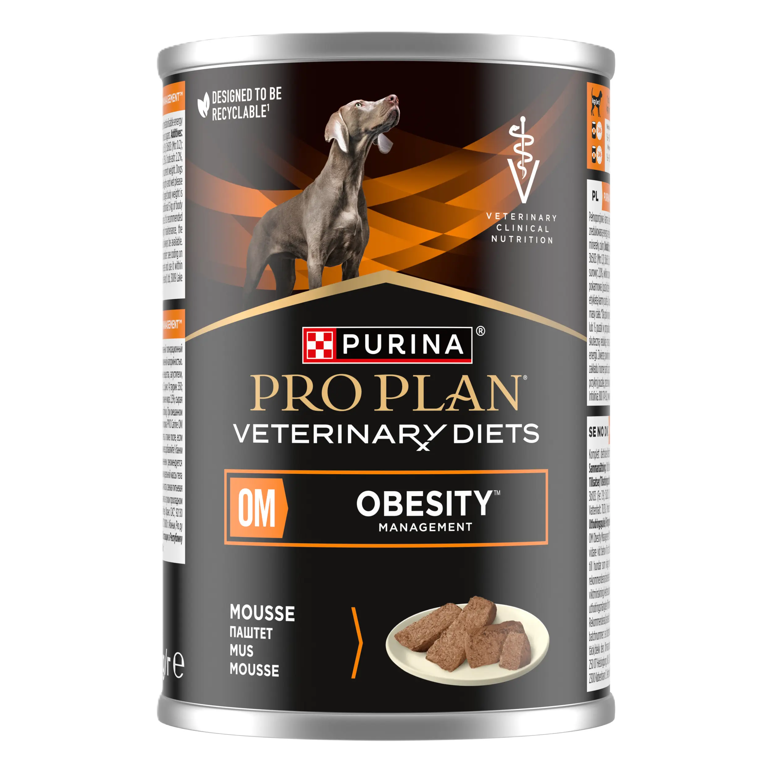 PVD Canine OM Obesity Management Mousse 400 g