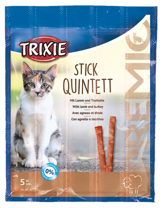 Premio Stick Quintet lammasta ja kalkkunaa 5 x 5g