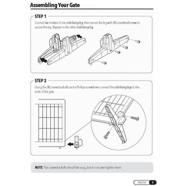 Pet Gate Freestanding Small Extra Wide