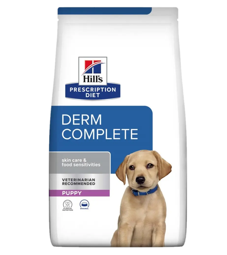 Derm Complete Puppy Food Sensitivity Ris & Egg 1,5 kg