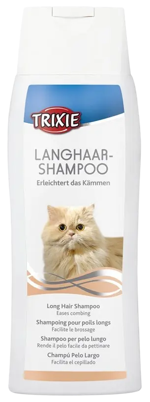 Pitkäkarvainen shampoo kissoille, 250 ml