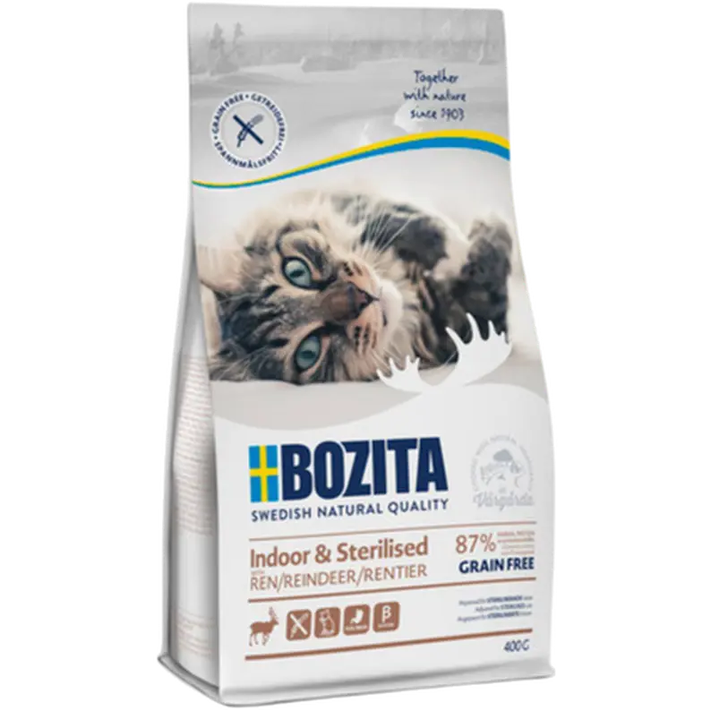 Indoor & Sterilised Grain Free Reindeer 400 g
