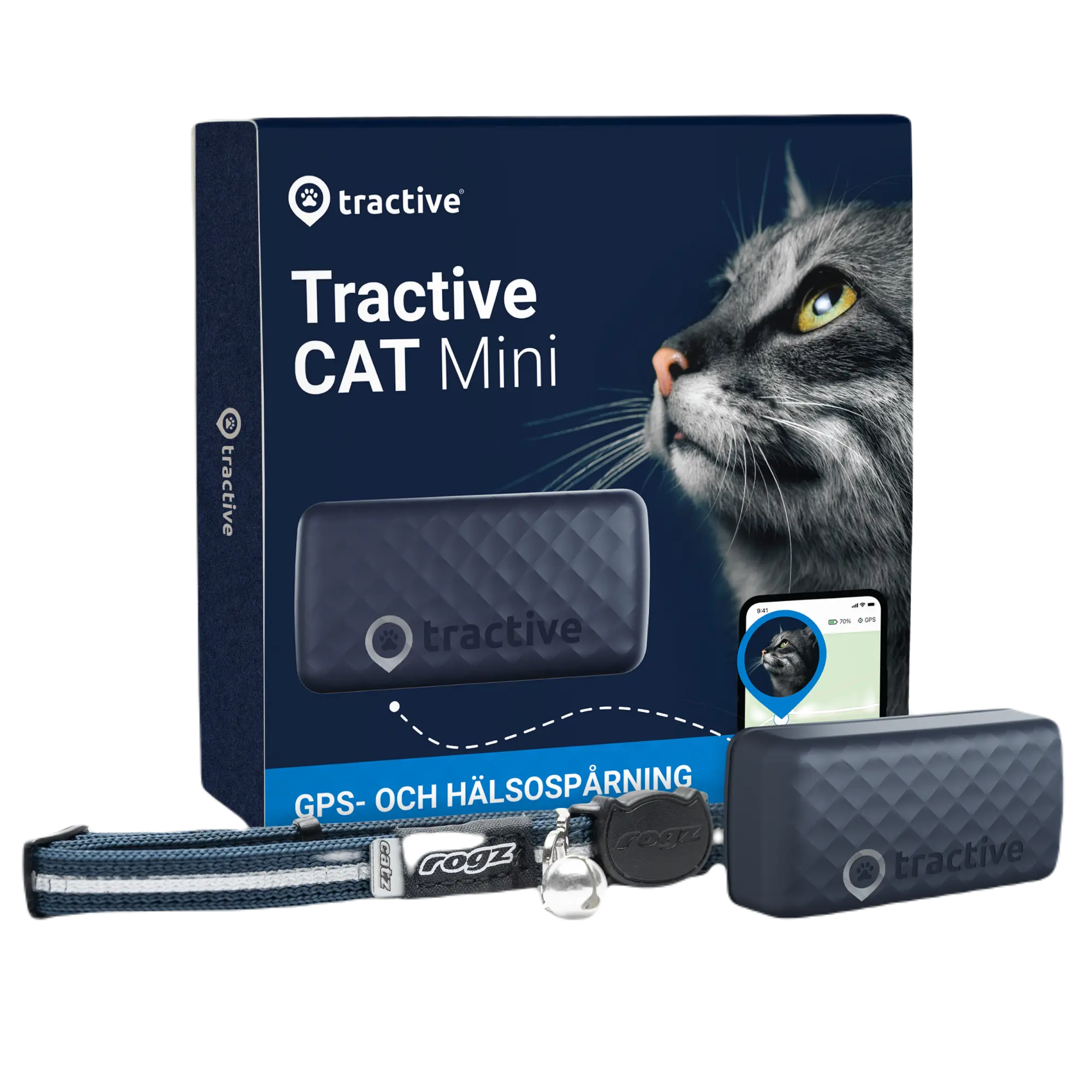 Tractive CAT Mini GPS sininen