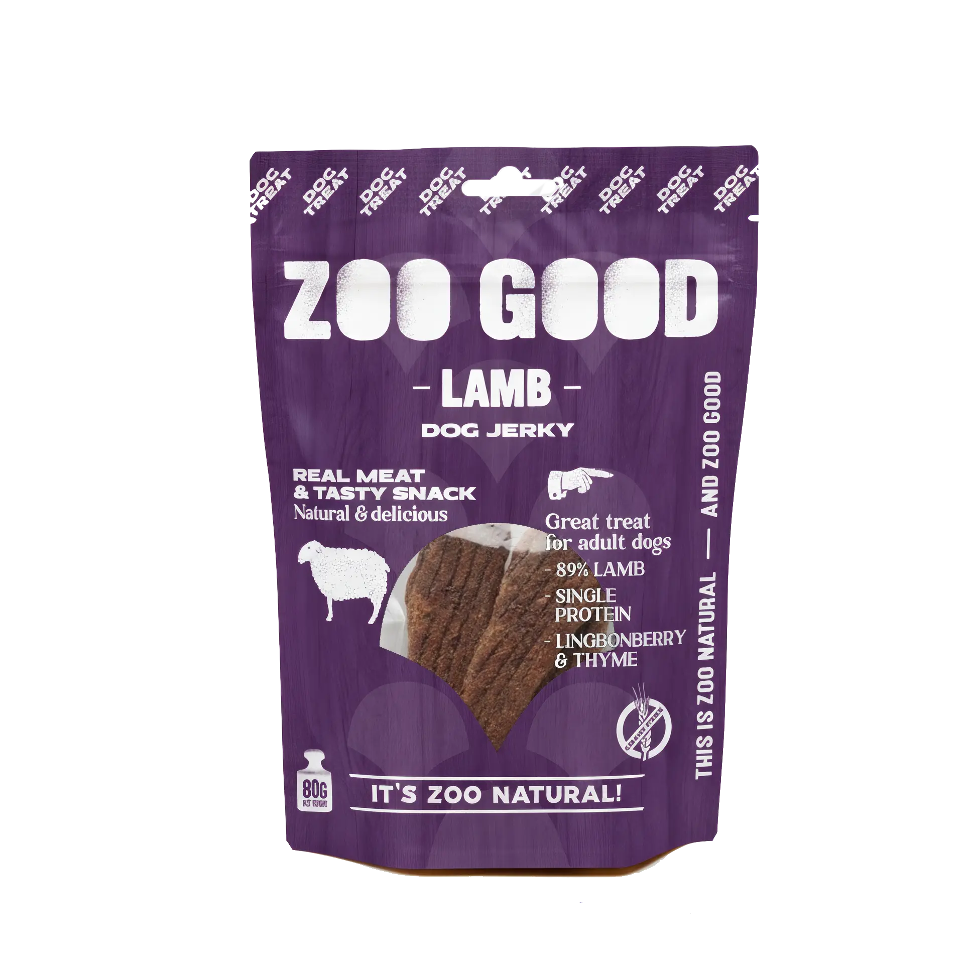 Dog Jerky - Lamb 80g