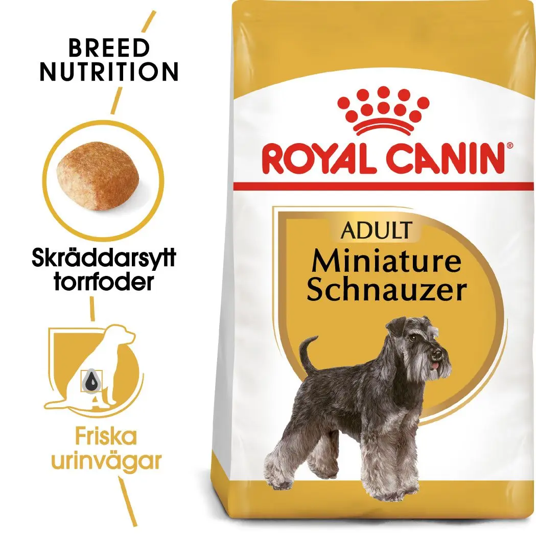 Kääpiösnautseri Aikuisten kuivaruoka koirille 3 kg