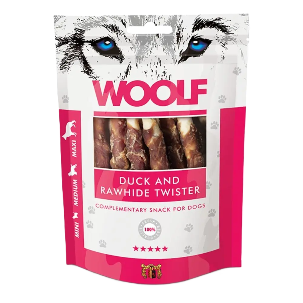 Duck and Rawhide Twister 100g
