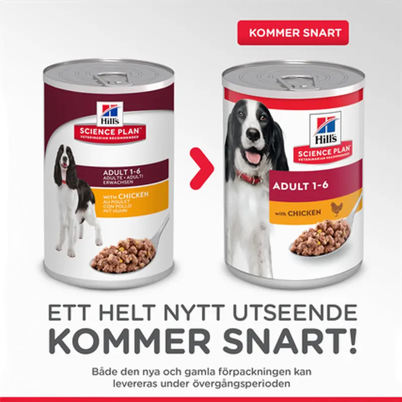 Adult Savory Chicken Canned - Wet Dog Food