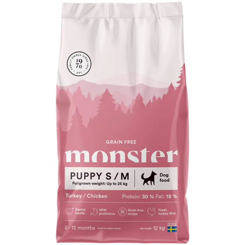 Dog Original Grain Free Puppy S/M Turkey & Chicken