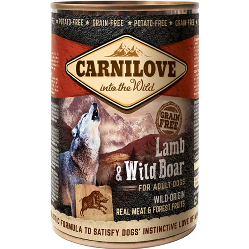 Dog Wild Meat Lamb & Wild Boar 400 g