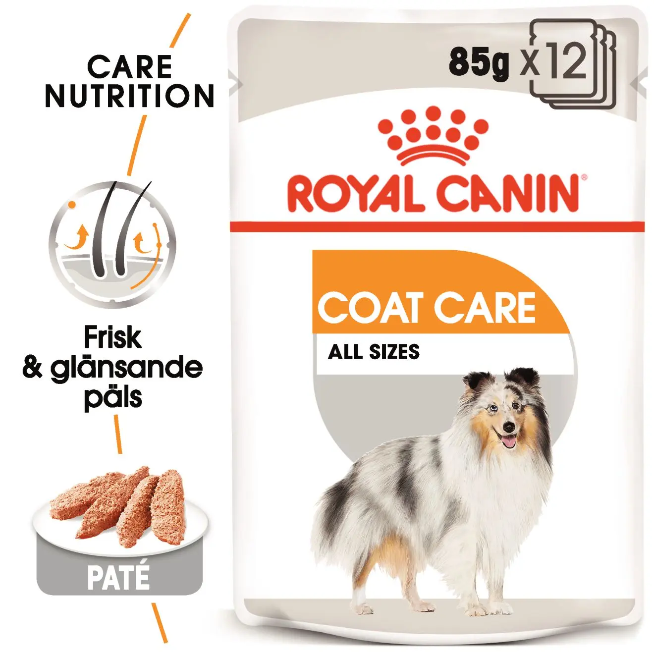 Coat Care Loaf Märkäruoka koirille