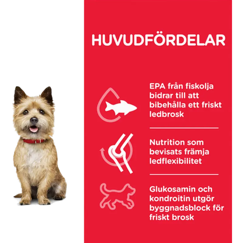 Hill's Science Plan Healthy Mobility Small & Mini Adult tørfoder med kylling