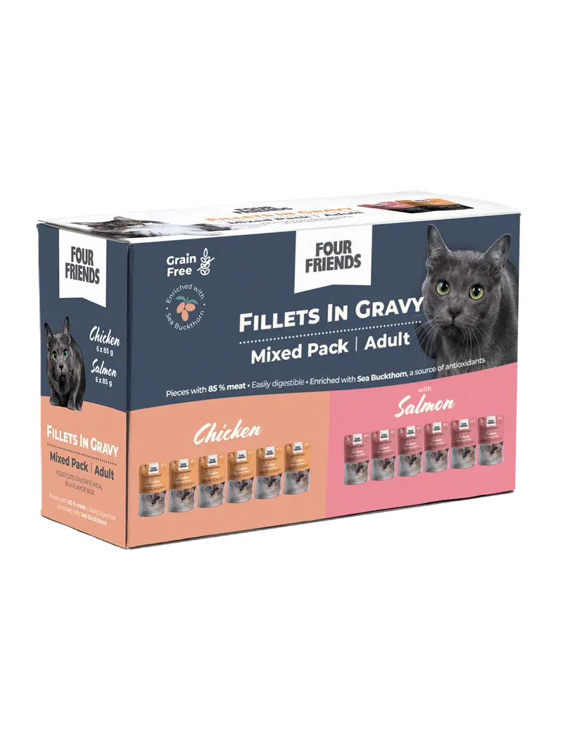 Cat Adult in Gravy Mix 12-pack