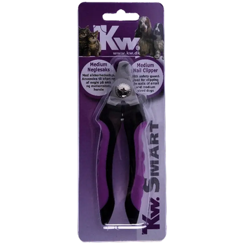 Smart Kynsisakset Medium Musta/Violetti