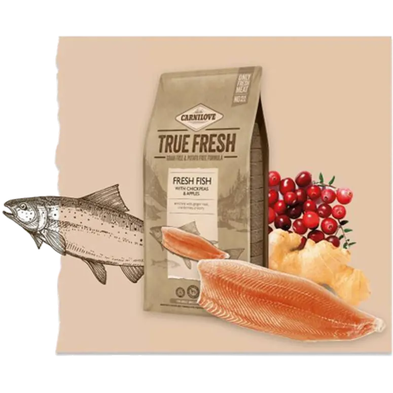 Dog Adult True Fresh Fish