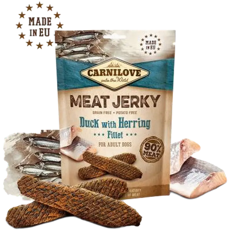 Jerky Duck med sildefilet