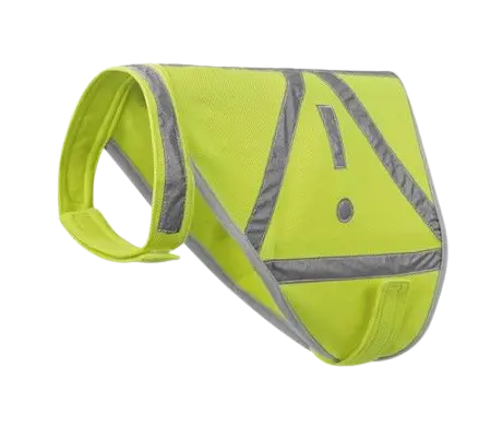 Vest med høy synlighet Polyester Yellow Reflect S