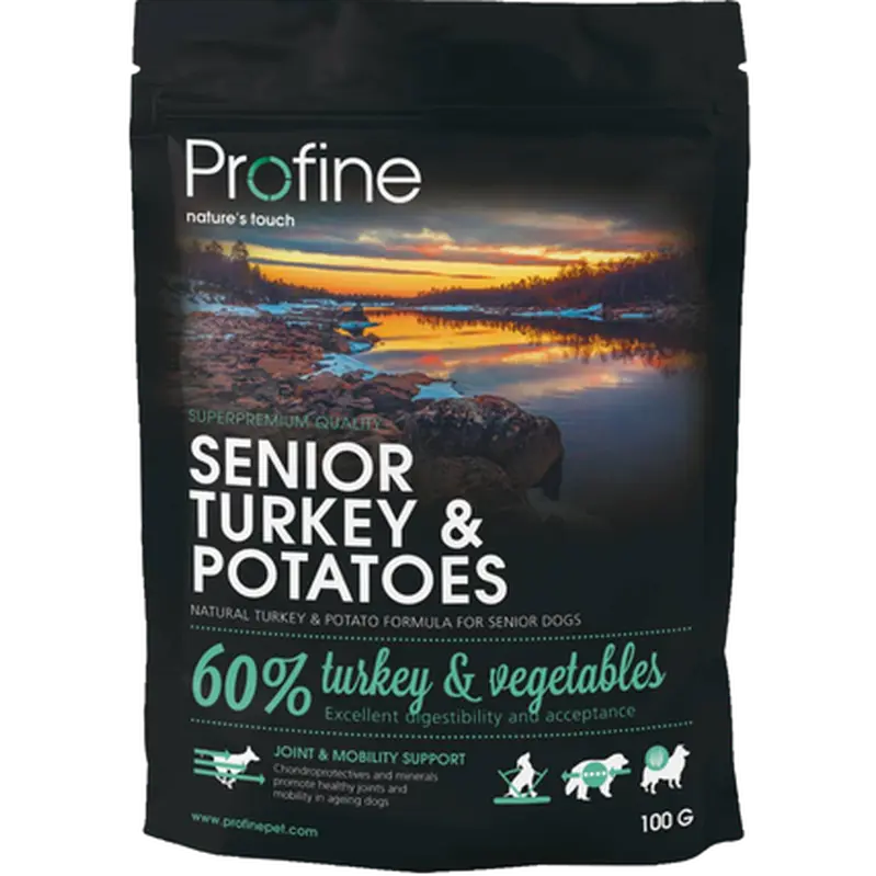 Koiran kuivaruoka Senior Kalkkuna & Peruna 3 kg