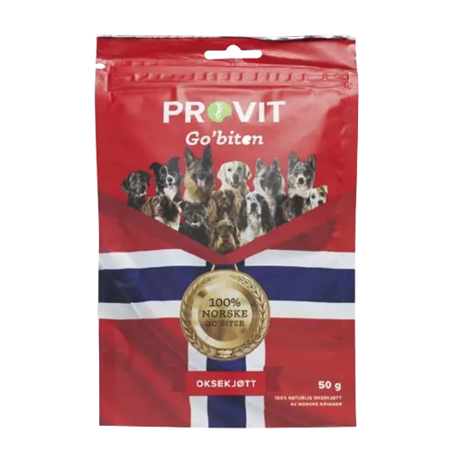 Go´biten frysetørket oksekjøtt 50 g