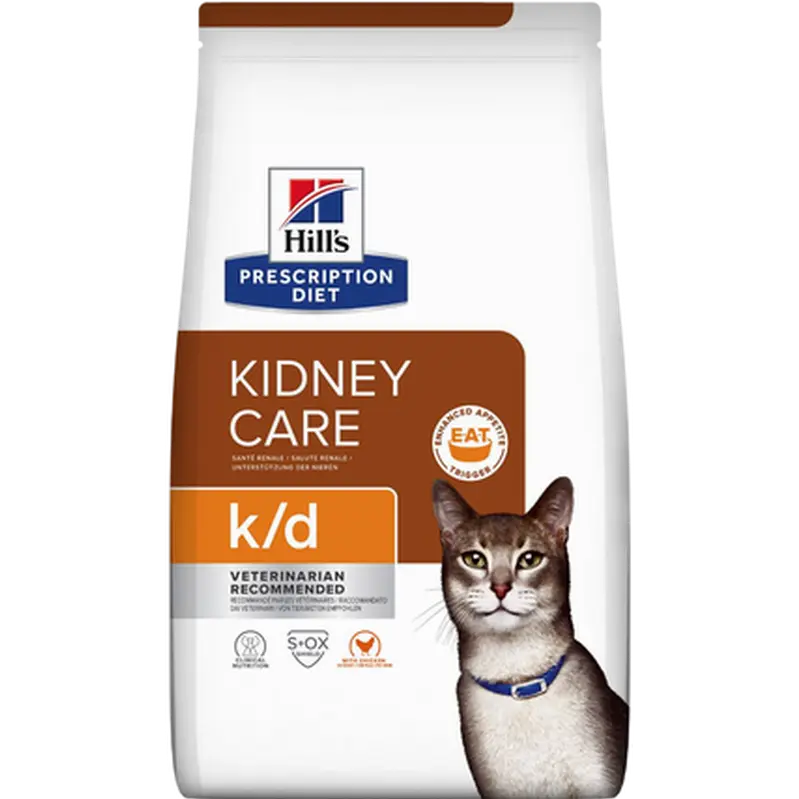 k/d Kidney Care Chicken - Dry Cat Food 1,5 kg