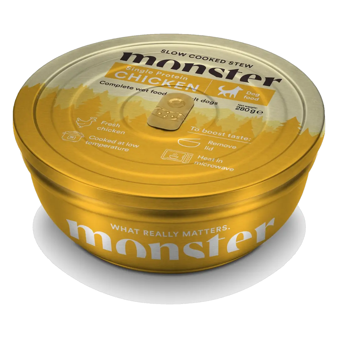 Monster Våtfôr Slow Cooked Stew Kylling 280 g