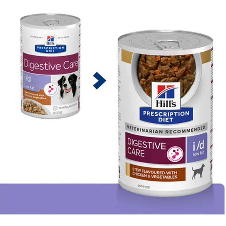 i/d Digestive Care Low Fat Chicken & Veg Stew Canned - Wet Dog Food