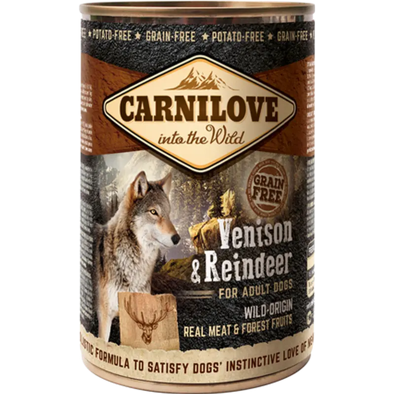 Dog Wild Meat Venison & Reindeer 400 g